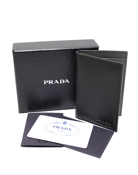 prada women's card holder|prada bifold wallets for women.